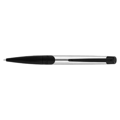 S. T. Dupont Defi Milenium Ball Pen - Brushed Chrome & Matt Black