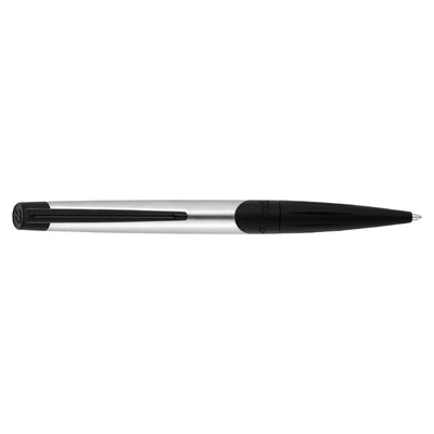 S. T. Dupont Defi Milenium Ball Pen - Brushed Chrome & Matt Black