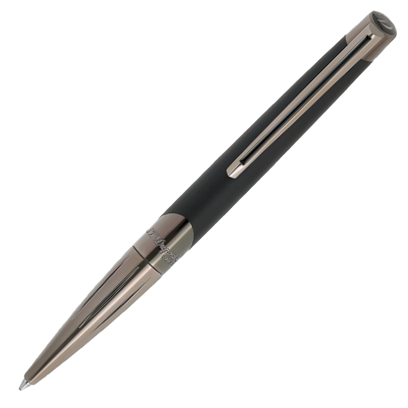 S. T. Dupont Defi Milenium Ball Pen - Gunmetal & Matt Black