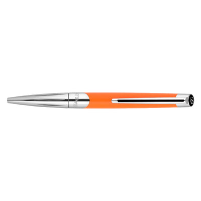 S. T. Dupont Defi Milenium Ball Pen - Matt Orange & Chrome