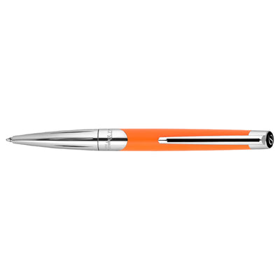 S. T. Dupont Defi Milenium Ball Pen - Matt Orange & Chrome