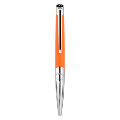 S. T. Dupont Defi Milenium Ball Pen - Matt Orange & Chrome