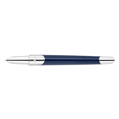 S. T. Dupont Defi Milenium Fountain Pen - Dark Blue & Chrome