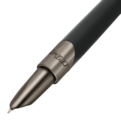 S. T. Dupont Defi Milenium Fountain Pen - Gunmetal & Matt Black