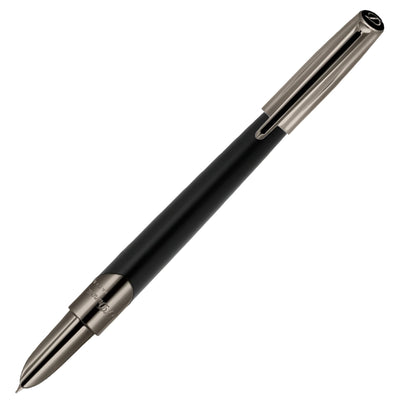 S. T. Dupont Defi Milenium Fountain Pen - Gunmetal & Matt Black