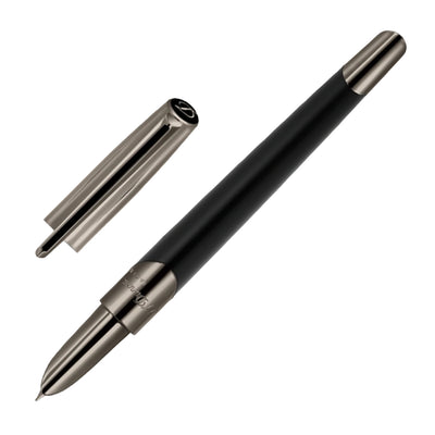 S. T. Dupont Defi Milenium Fountain Pen - Gunmetal & Matt Black