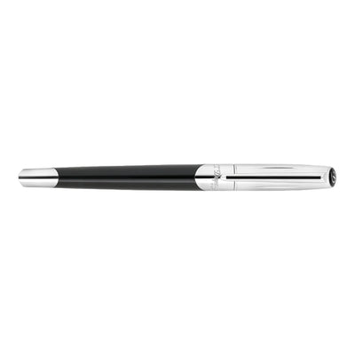 S. T. Dupont Defi Milenium Fountain Pen - Shiny Black & Chrome