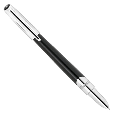 S. T. Dupont Defi Milenium Fountain Pen - Shiny Black & Chrome