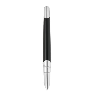 S. T. Dupont Defi Milenium Fountain Pen - Shiny Black & Chrome