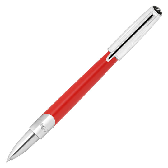 S. T. Dupont Defi Milenium Roller Ball Pen - Matt Red & Chrome