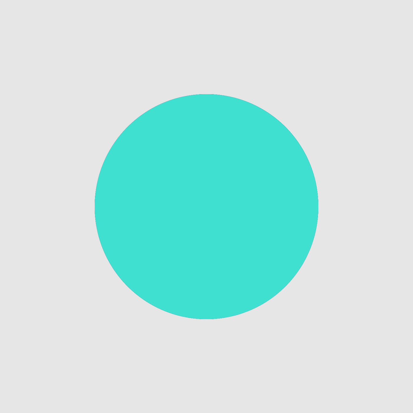 S. T. Dupont Ink Bottle, Turquoise - 50ml
