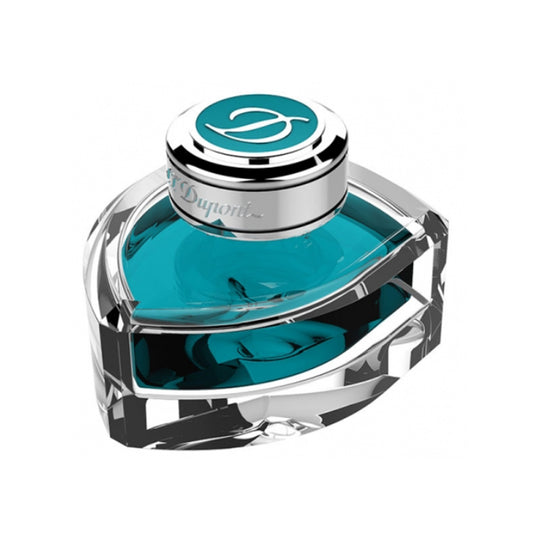 S. T. Dupont Ink Bottle, Turquoise - 70ml