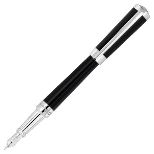 S. T. Dupont Liberte Fountain Pen - Black CT