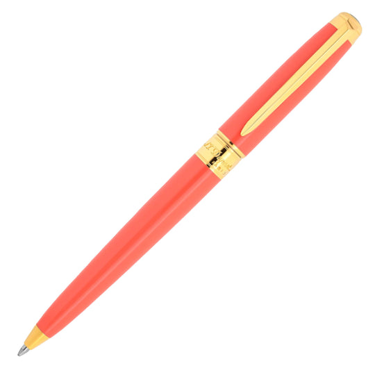 S. T. Dupont Line D Eternity Medium Sized Ball Pen - Coral GT