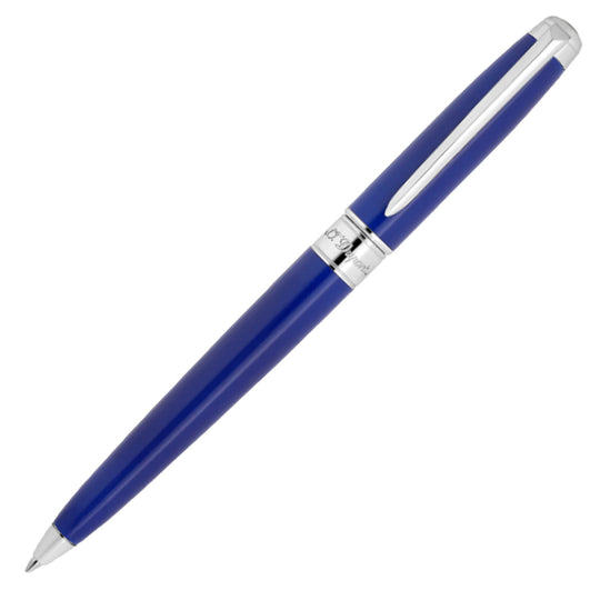 S. T. Dupont Line D Eternity Medium Sized Ball Pen - Indigo Blue CT