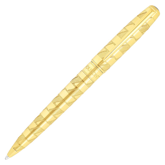 S. T. Dupont Line D Eternity Monogram 1872 Medium Sized Ball Pen - Gold