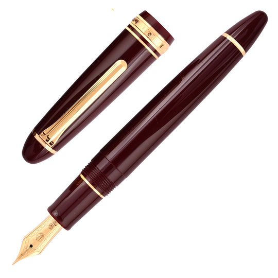 Sailor 1911L Fountain Pen - Maroon GT