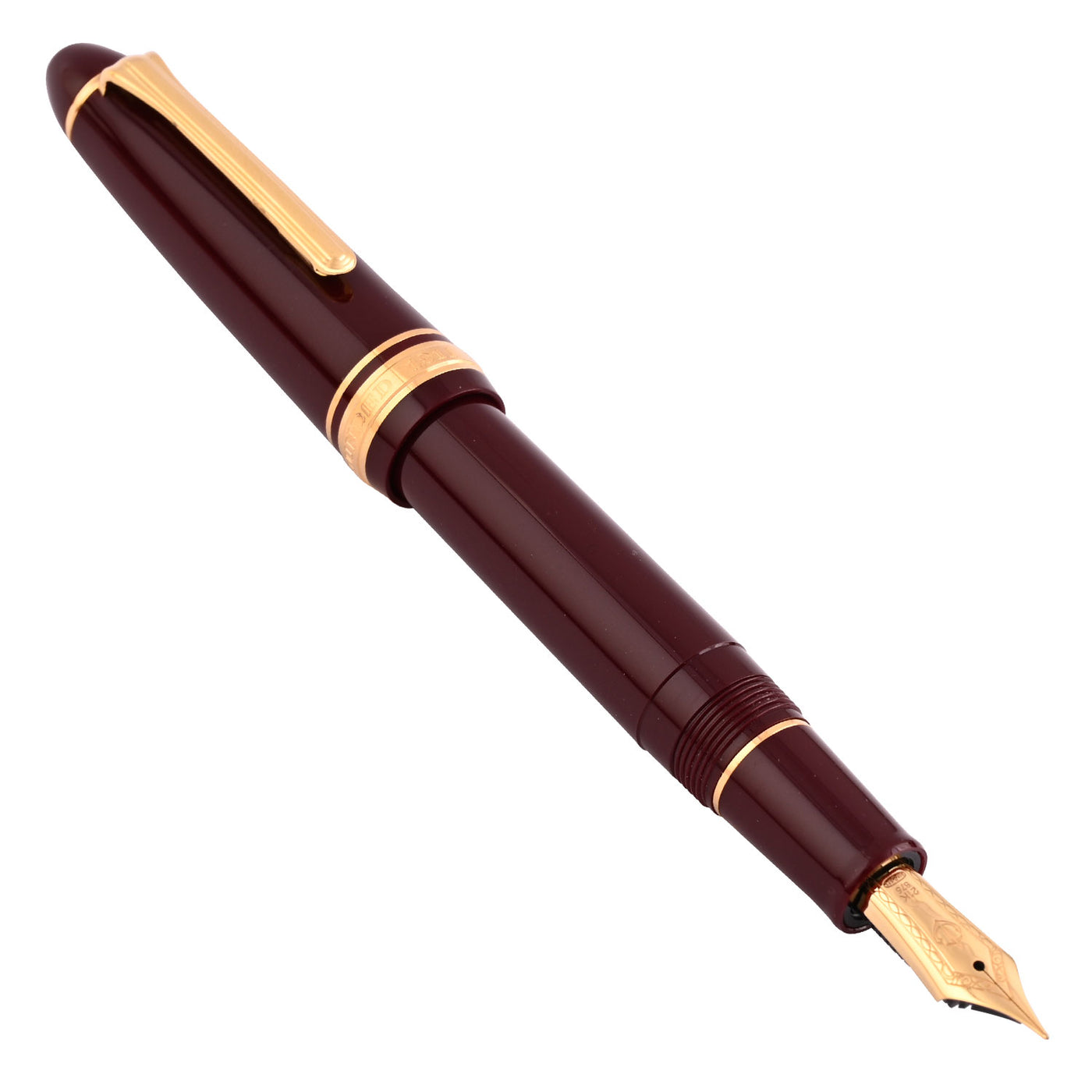 Sailor 1911L Fountain Pen Maroon GT 4