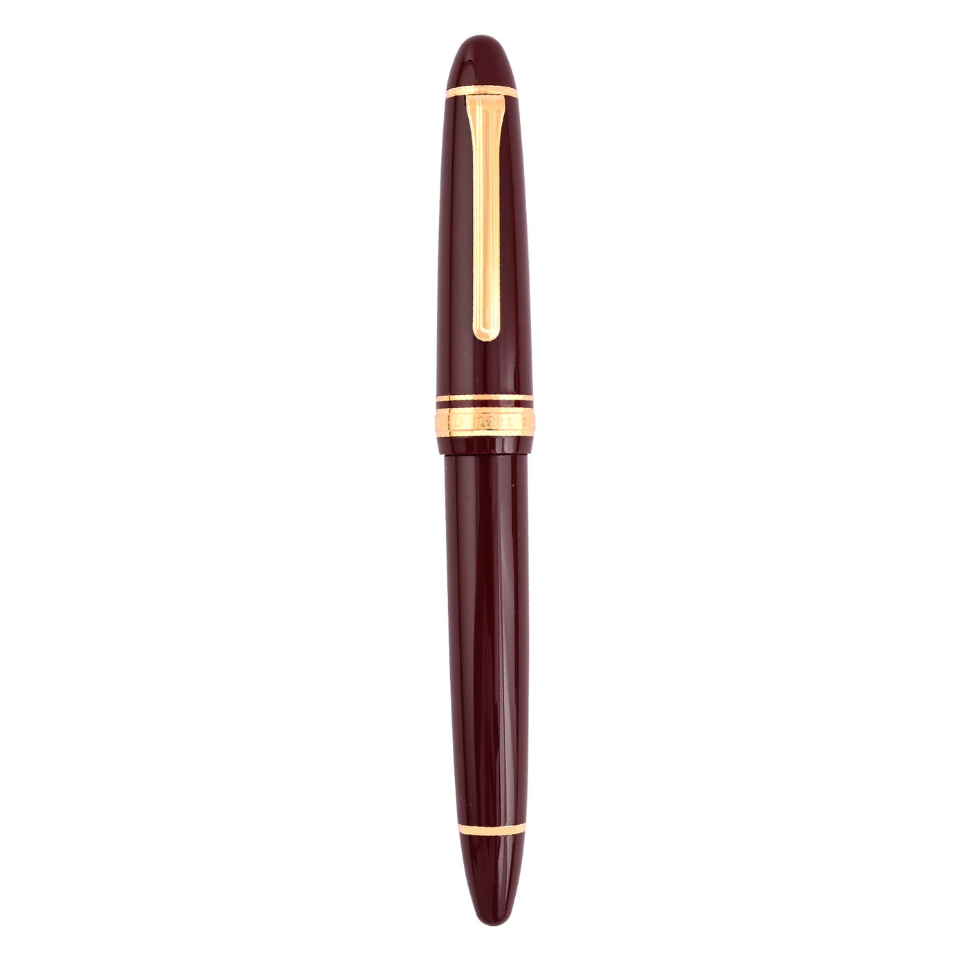 Sailor 1911L Fountain Pen Maroon GT 6