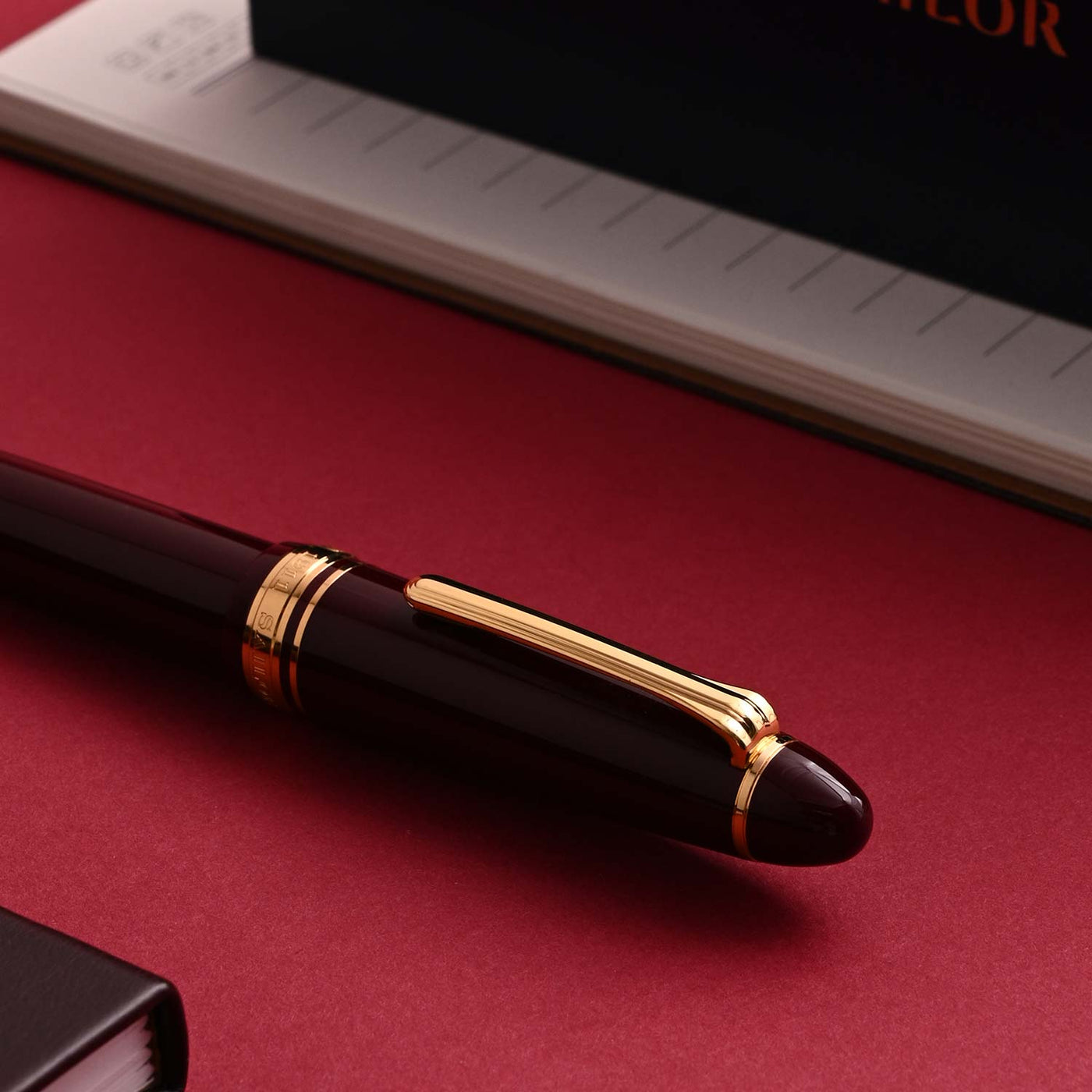 Sailor 1911L Fountain Pen Maroon GT 11