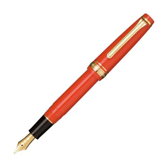Sailor Professional Gear Slim Fountain Pen - Red GT
