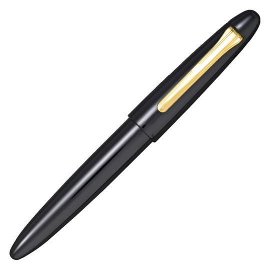 Sailor 1911 King of Pen Color Urushi Kaga Fountain Pen - Black GT