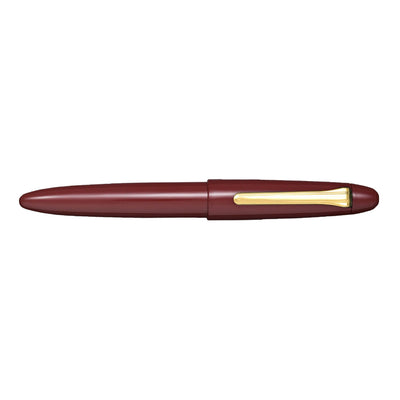 Sailor 1911 King of Pen Color Urushi Kaga Fountain Pen - Wine Red GT 5