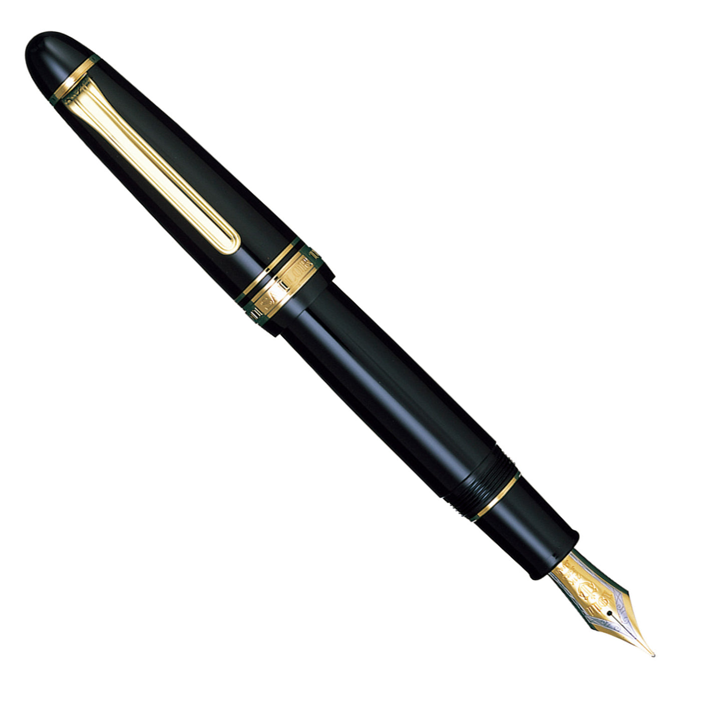 Sailor 1911 King of Pen Resin Fountain Pen - Black GT