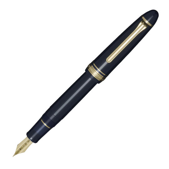 Sailor 1911L Casual Basis Fountain Pen - Muted Blue GT