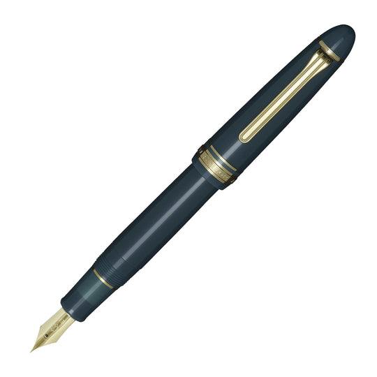 Sailor 1911L Casual Basis Fountain Pen - Muted Green GT