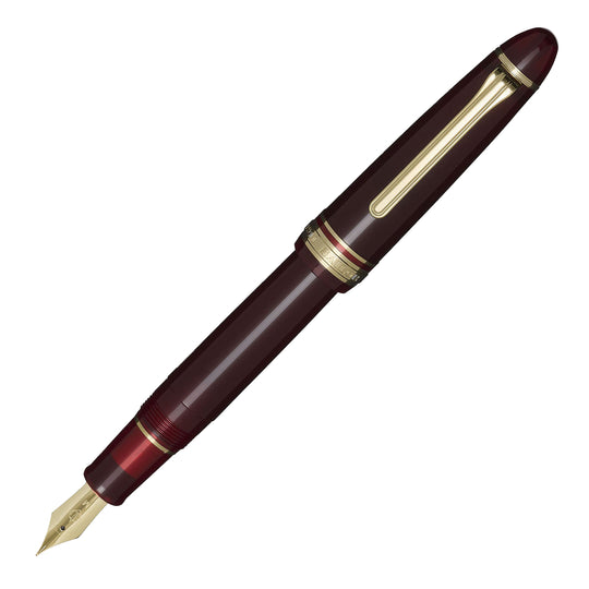 Sailor 1911L Casual Basis Fountain Pen - Muted Red GT