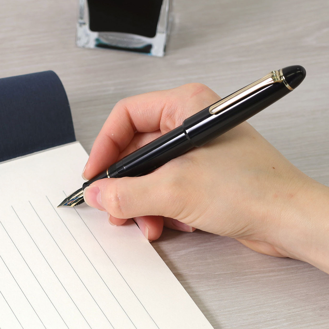 Sailor 1911L Casual Fountain Pen - Black GT