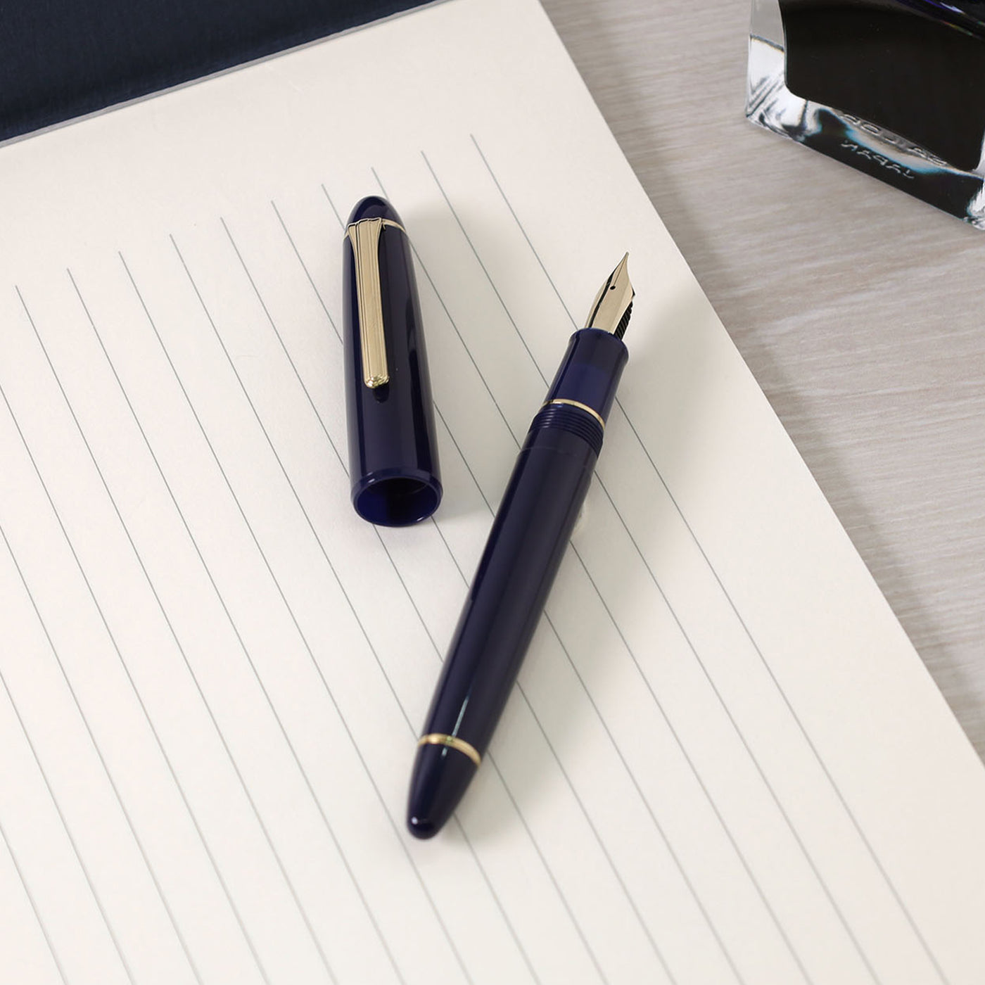 Sailor 1911L Casual Fountain Pen - Blue GT