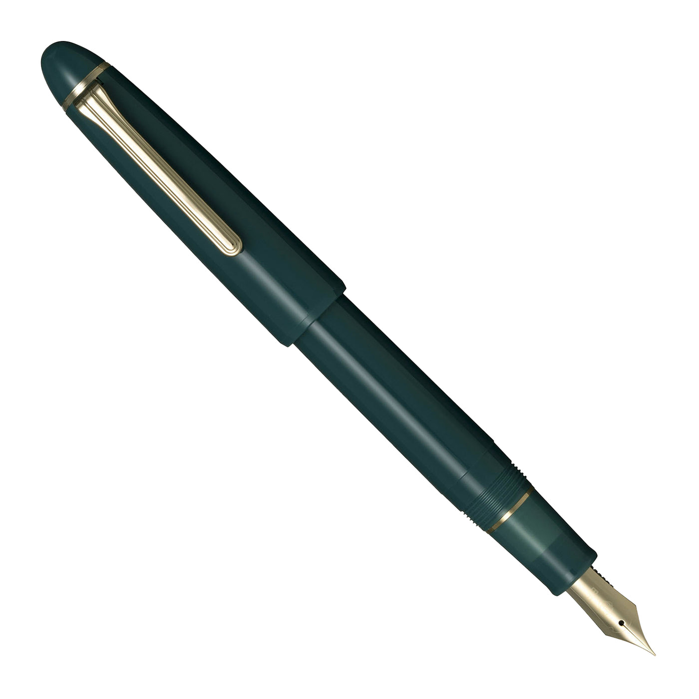 Sailor 1911L Casual Fountain Pen - Green GT