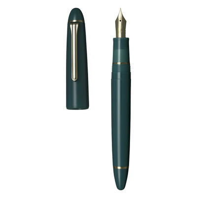 Sailor 1911L Casual Fountain Pen - Green GT