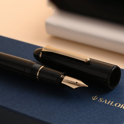 Sailor 1911L Casual Muted Fountain Pen - Black GT 9