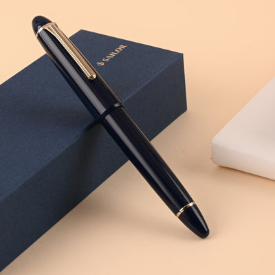 Sailor 1911L Casual Muted Fountain Pen - Blue GT 13