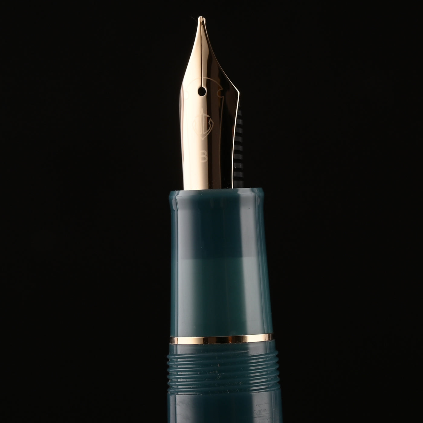 Sailor 1911L Casual Muted Fountain Pen - Green GT 11