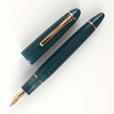 Sailor 1911L Casual Muted Fountain Pen - Green GT 2