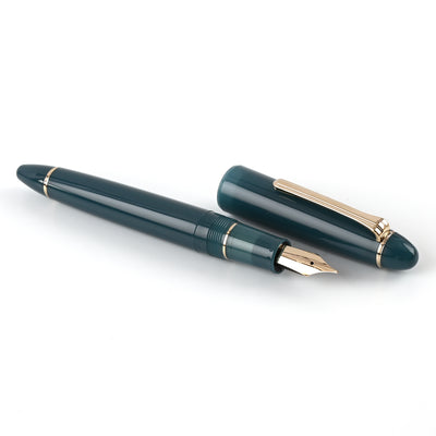 Sailor 1911L Casual Muted Fountain Pen - Green GT 3