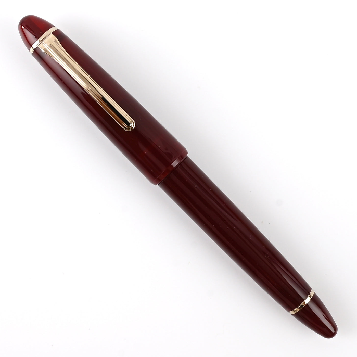 Sailor 1911L Casual Muted Fountain Pen - Red GT 6