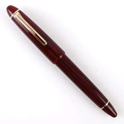 Sailor 1911L Casual Muted Fountain Pen - Red GT 6