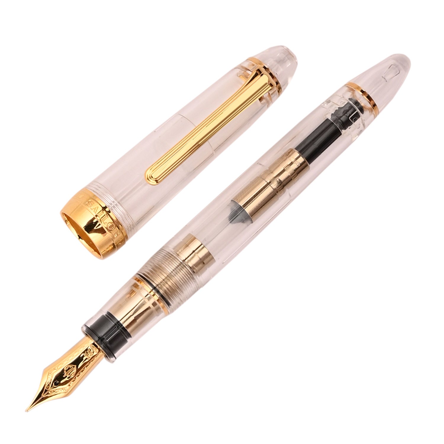 Sailor 1911 L Transparent GT 21K FP 11-2001 600 (B) - Image 2