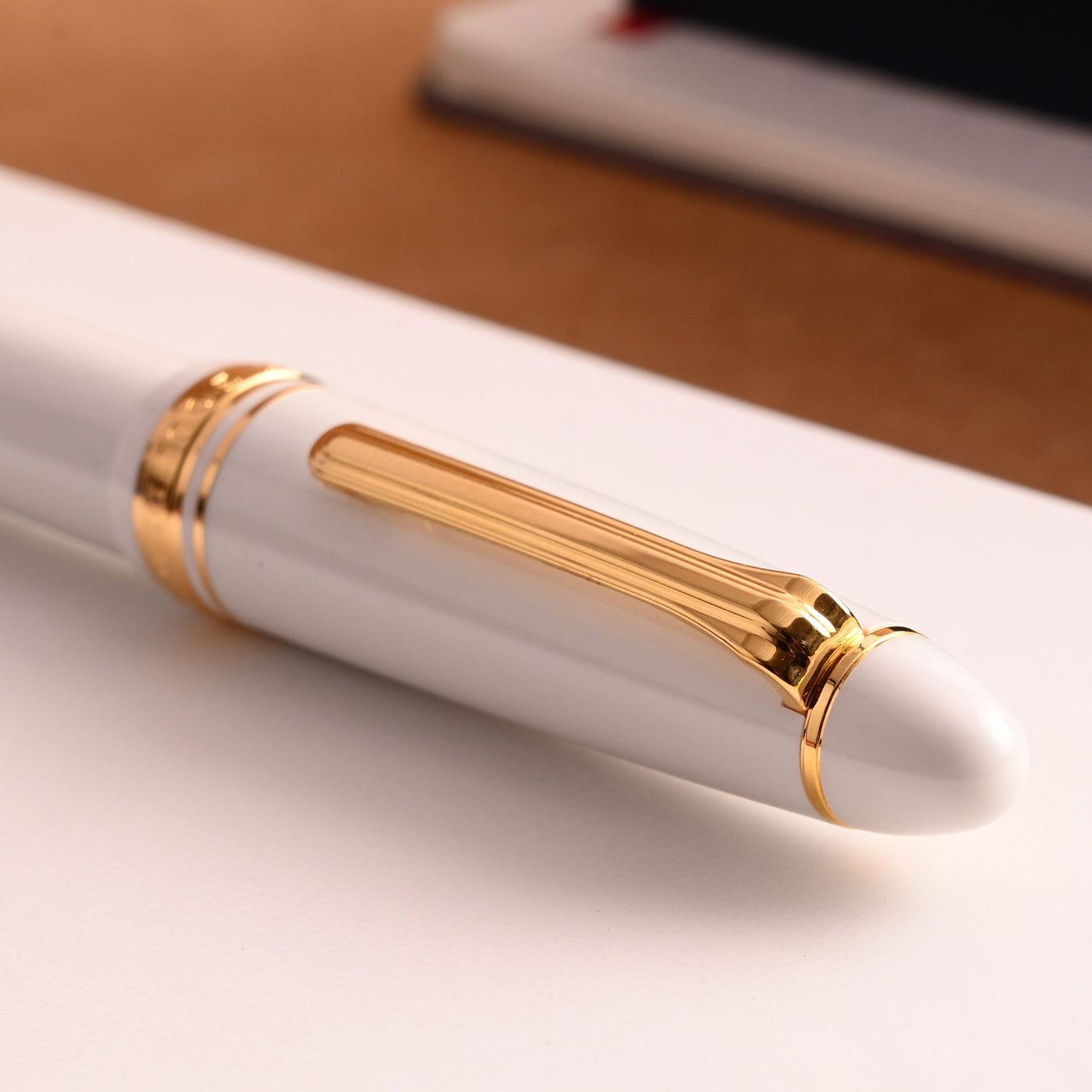 Sailor 1911L Fountain Pen - White GT