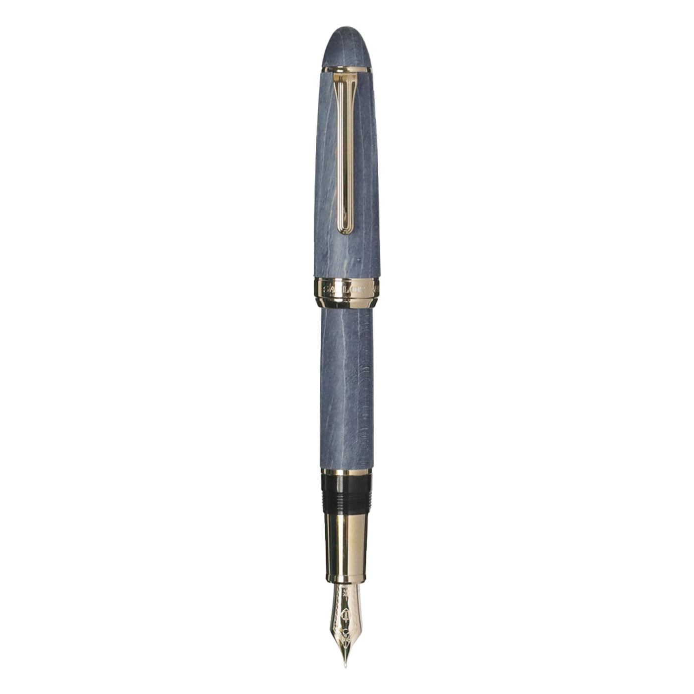 Sailor 1911L Hard Maple Fountain Pen - Indigo GT