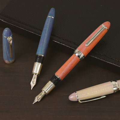Sailor 1911L Hard Maple Fountain Pen - Vermilion GT