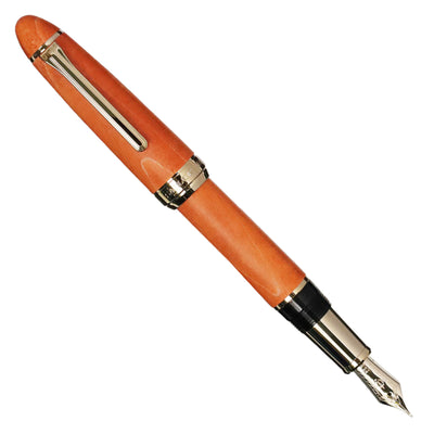 Sailor 1911L Hard Maple Fountain Pen - Vermilion GT