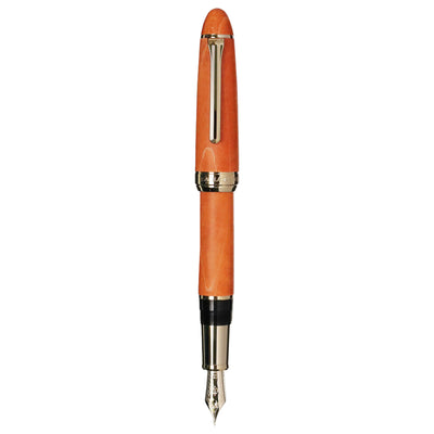 Sailor 1911L Hard Maple Fountain Pen - Vermilion GT