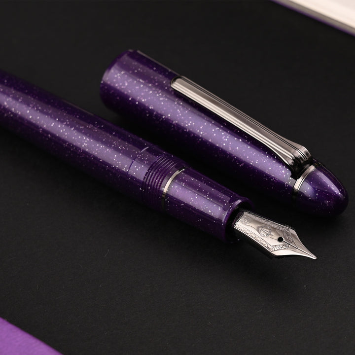 Sailor 1911L Ringless Galaxy Magellanic Clouds RT Fountain Pen