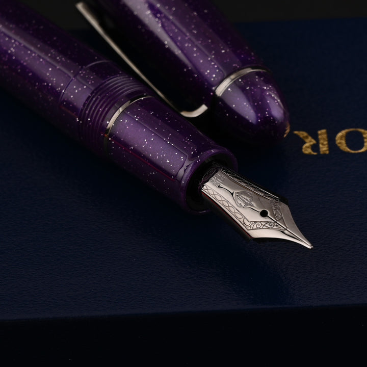 Sailor 1911L Ringless Galaxy Magellanic Clouds RT Fountain Pen